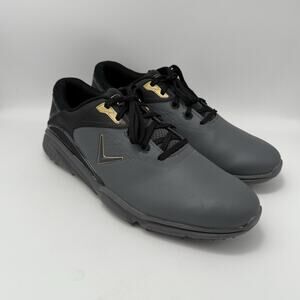 Men’s Callaway Golf Coronado V3 Shoes Gray/Black Size 13 Outdoors EXCELLENT
